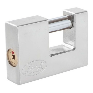 Candado De Acero Lock Para Cortina Llave Tetra Cortina 70 Mm Color Plateado Candado De Acero Lock Para Cortina Llave Tetra Cortina 70 Mm Color Plateado