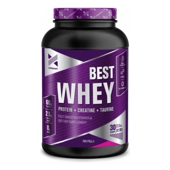 Suplemento en polvo Xtrenght Nutrition Best Whey Sabor Frutilla 907g