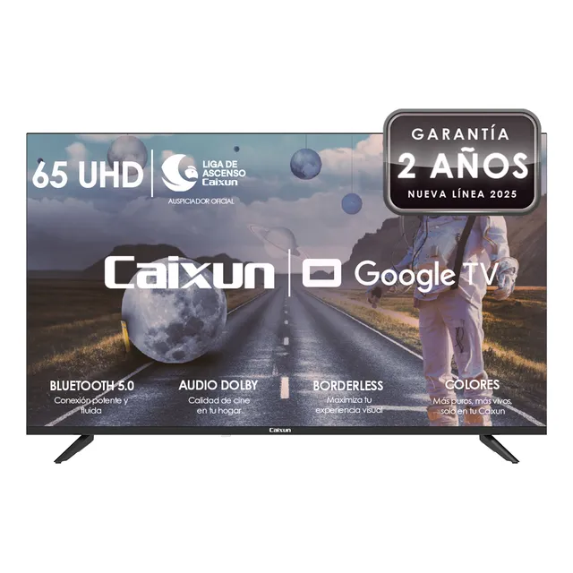 Smart Tv Caixun 65 Uhd Google Tv C65v1ug