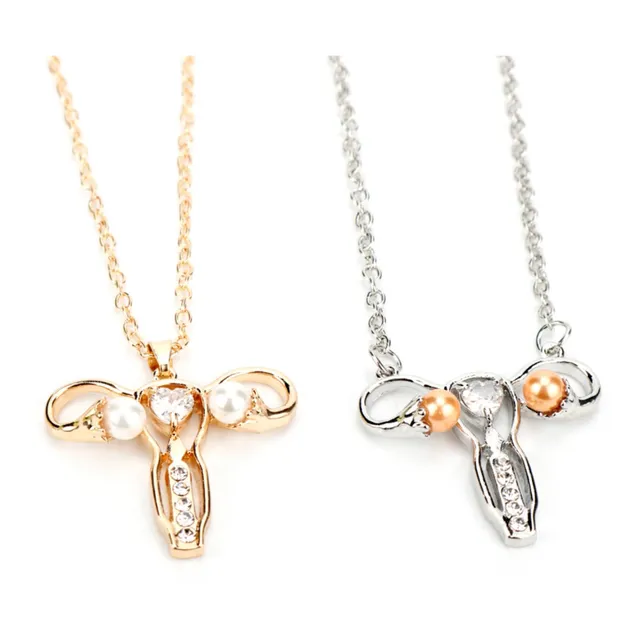 Collar Forma Ovarios Obstetra Ginecologo Doctor Médico Prof