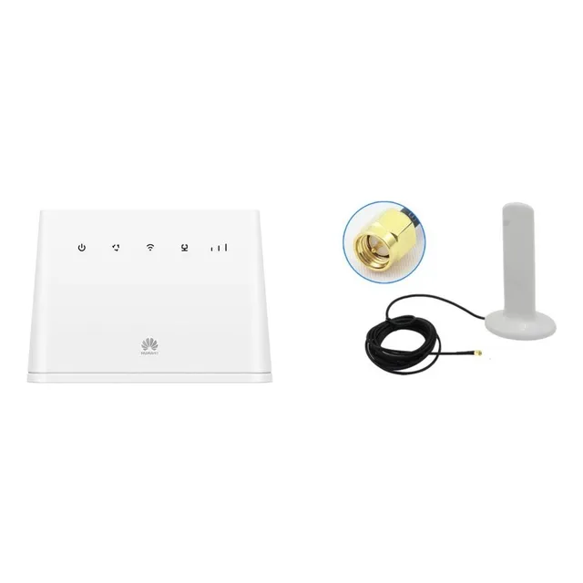 Modem Router 4g Wifi Huawei B311 Rural Urbano + Antena