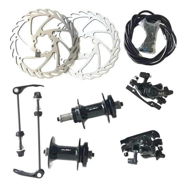Kit Completo Frenos De Disco Mecánico Gw Mtb! Envio Gratis