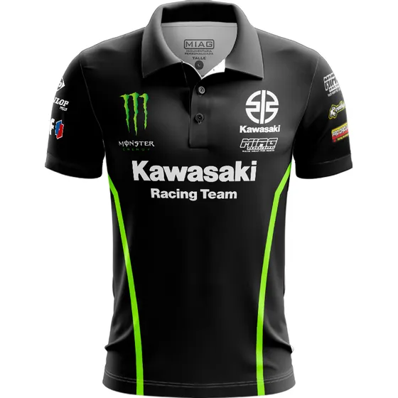 Chomba Polo Miag Racing Modelo Kawasaki