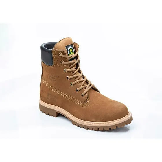 Bota Caribu Trabajo Casual Zapato 784 Piel Nubuck Hombre