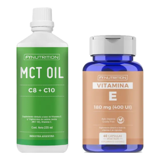 Mct Oil + Vitamina  Perdida De Apetito Y Reductor De Grasa