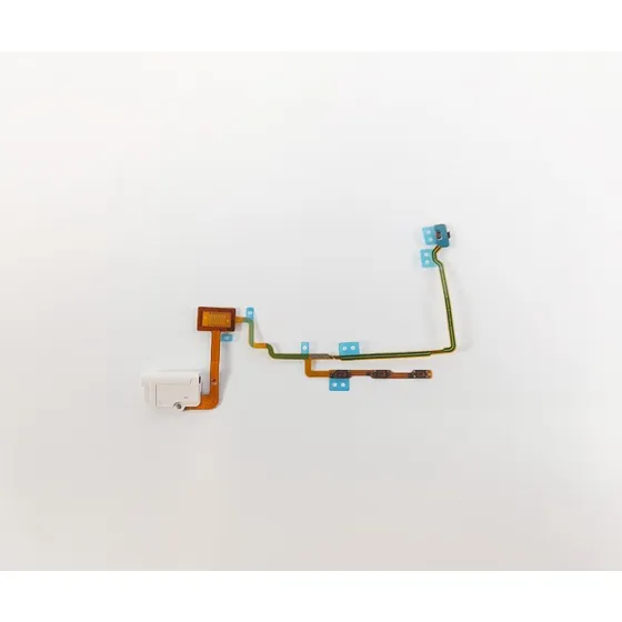 Cabo Flat Com Entrada De Fone Para iPod Nano 7 Branco