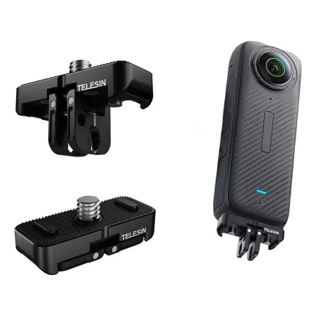 Adaptador Magnético Para Insta360 X4/x5 Dos Garras Para Mont