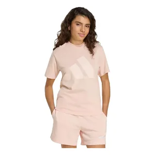 Adidas Camiseta Essentials De Algodão Com Logotipo Grande adidas Rosa MPor adidas