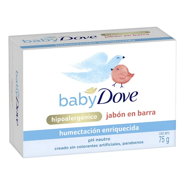 Jabón De Tocador Baby Dove Humectación Enriquecida 75g