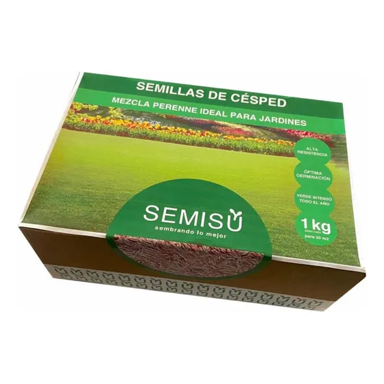 Semillas Césped Perenne - Ideal Jardines - Mix 4 Estaciones