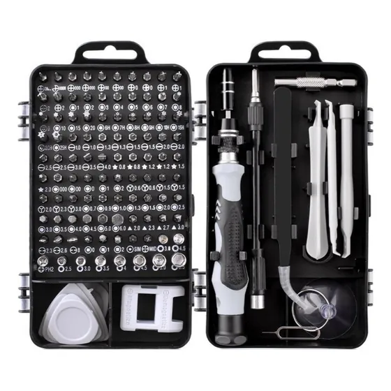 Juego Kit Set Destornilladores Precision 115 En 1 Telefono