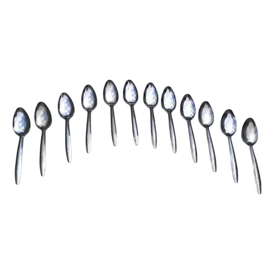 100 Cucharas Soperas Acero Inoxidable Económica Cubiertos