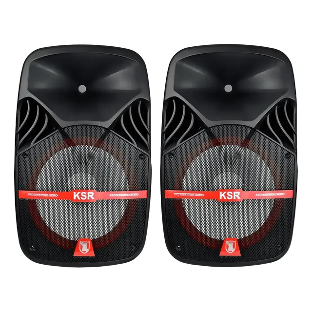 Bafles Paquete Activo Y Pasivo 15 Pmpo Bluetooth Pak-2015