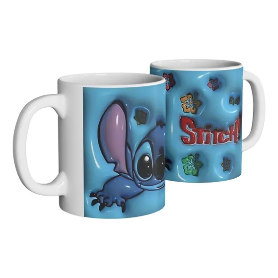 Taza Stitch Sublimado 3d 325ml