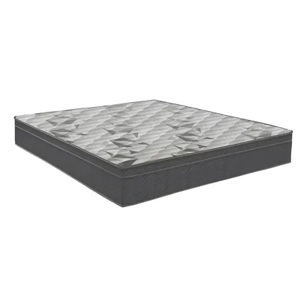 Colch Misto Airtech 100 D33 Ortop Viúva(28x128x188) Ortobom Cor Grafite
