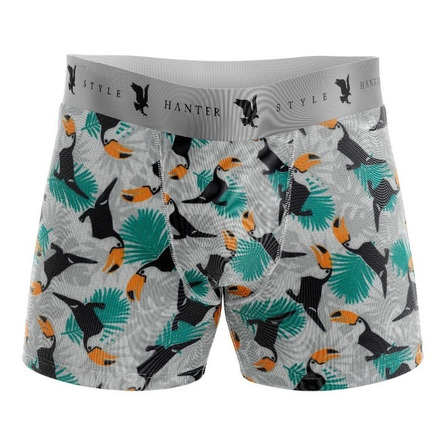 Cuecas Box Boxer Masculina Estampada Kit C/5 Peças Cuecas Box Boxer Masculina Estampada Kit C/5 Peças