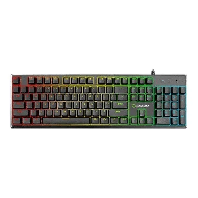 Teclado Mecánico Gamer Gamemax Kg901 Español Color del teclado Negro