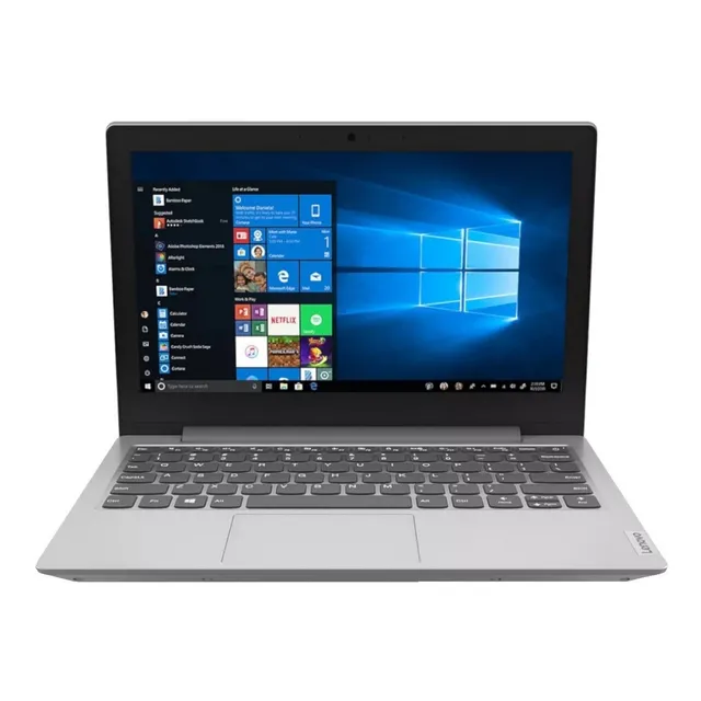 Laptop Lenovo Idealpad Slim 1 11.6 Pulgadas 64gb Emmc 4gb Color Platinum Gray