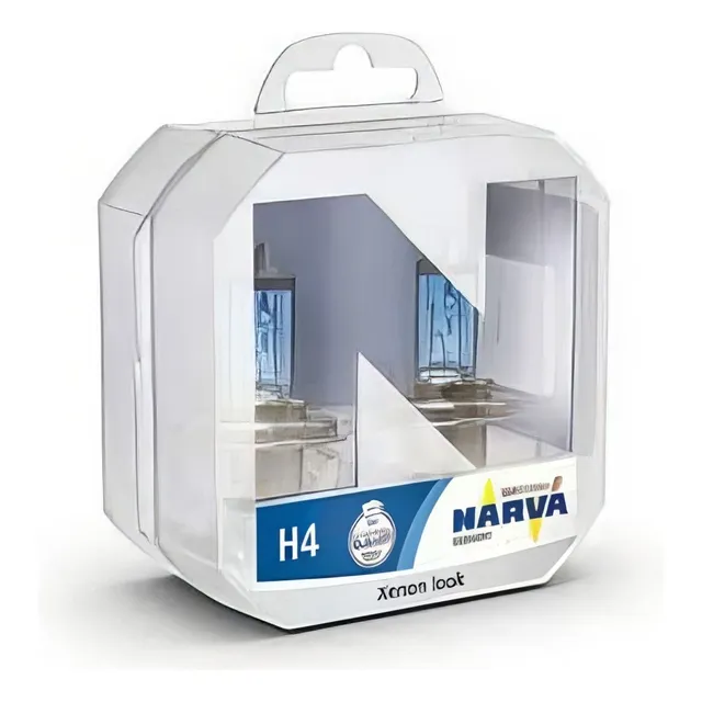 Foco Narva H4 12v 100/90w Azul