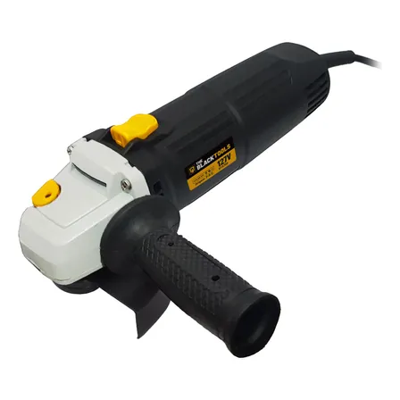 Esmerilhadeira Lixadeira Angular Profissional Bta780 The Black Tools 4.1/2 Pol 115mm 780w 50hz/60hz Preto/cinza 127v