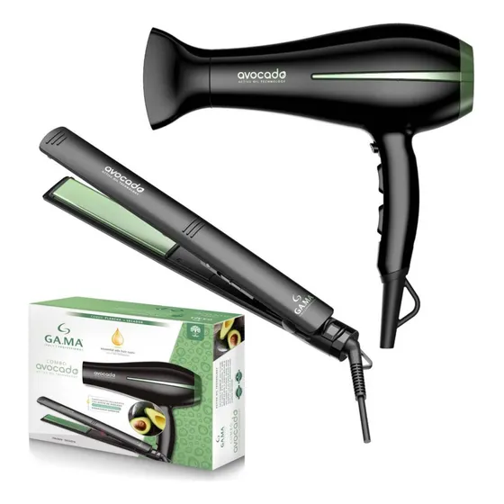 Pack Secador + Alisador Avocado Gama