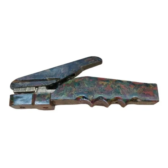 Pinza Portaelectrodo Soldar 600 Amp Simil Helictor Electrodo