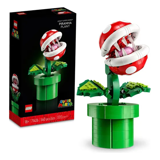 LEGO® Super Mario™ 71426 Planta Piraña set de construcción para adultos del videojuego