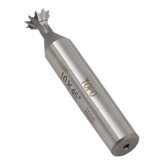 Nuevo 10mm 3/8  X45 Grado De Cola De Milano Cortador De Fres
