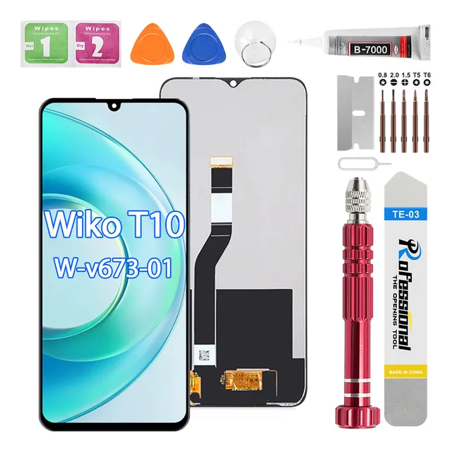Pantalla Lcd Para Wiko T10 W-v673-01 Display