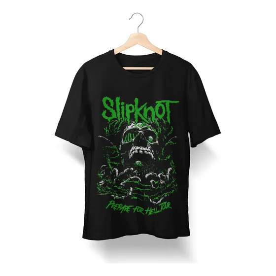 Camisa Banda De Rock Metal Slipknot  Heavy Metal