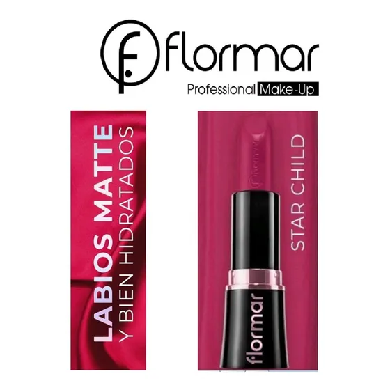Stanhome Flormar Silk Matte Lipstick Labial Star Child