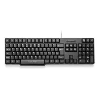 Teclado Multilaser Slim Usb Preto Tc213 Teclado Multilaser Slim Usb Preto Tc213