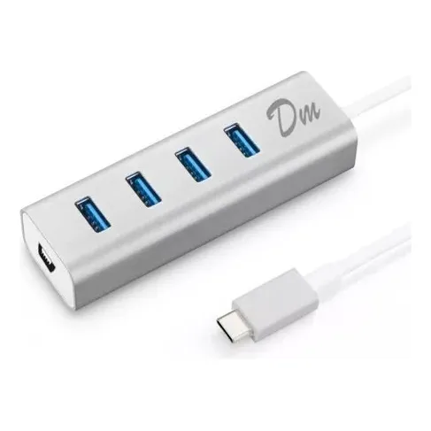 Hub Usb Type C A Usb 3.0 / 4p 5gbps Multiplicador De Usb C