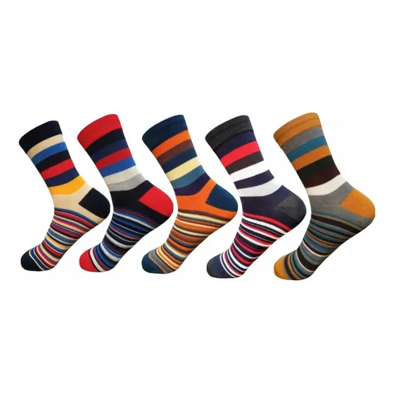 5-pack Calcetines Happy Paul Crazy Smith Dandy Bolitas Men's