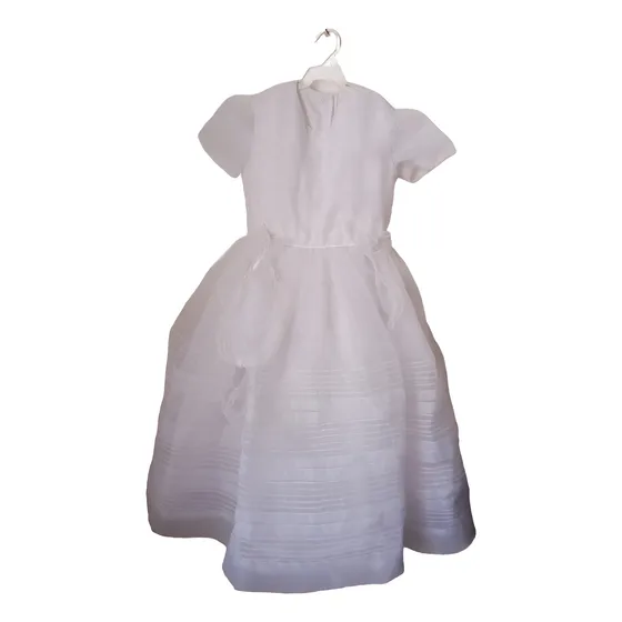 Vestido De  Primera Comunión Para Niñas Talla: 8