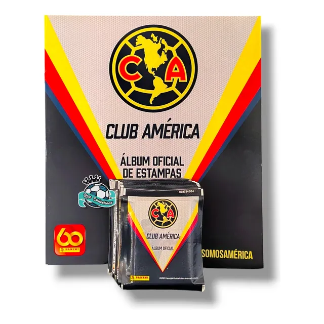 Album Pasta Suave Club América + 50 Sobres Panini (estampas)