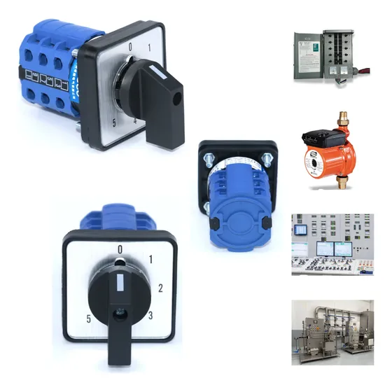 Selector 6 Posiciones 0-1-2-3-4-5 20 Amper Industrial Switch