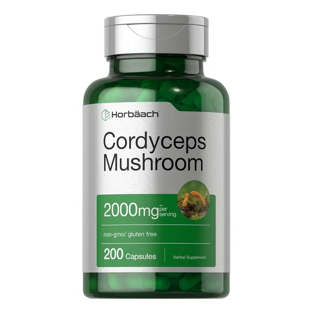 Cordyceps 2000 Mg 200 Capsulas Horbaach