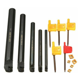 5 Barras De Mandrinar +5 Insertos De Carburo Ccmt 5 Barras De Mandrinar +5 Insertos De Carburo Ccmt
