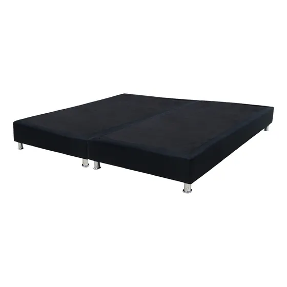Base Cama Dividida Relax Madera 200x200 Colchón King