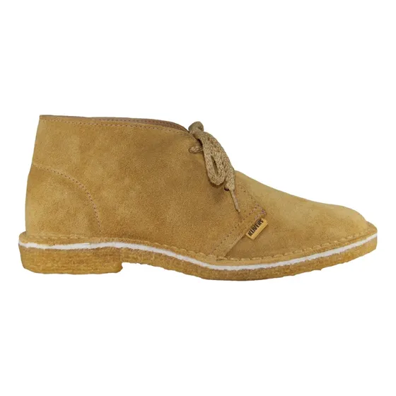 Bota Botita Chavito Klivers Cuero Gamuza Beige Cordón 40al45
