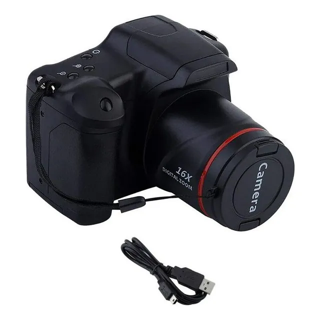 Cámara Réflex Digital Para Vlogs Con Zoom De 16x, Cámara De