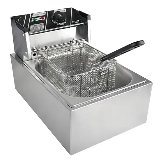 Freidora industrial Raf BM-81 5.5L acero inoxidable 220V