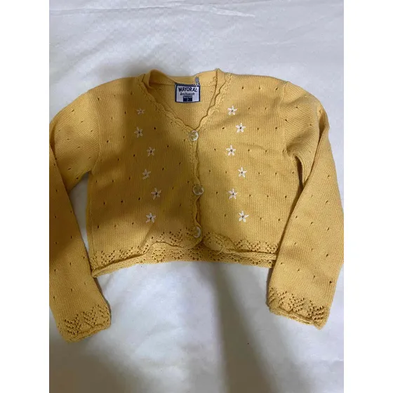 Suéter De Niña Tejido, Usado. Talla 2
