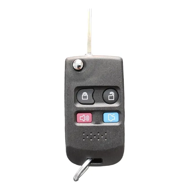 Carcasa De Control Ford Original 4 Botones Con Llave Navaja