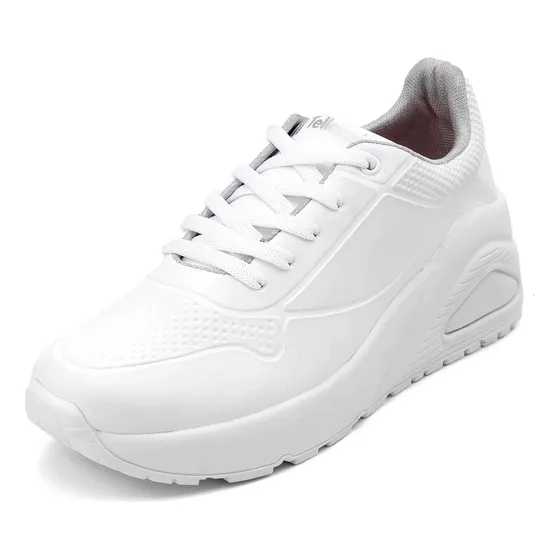 Tenis Para Mujer Blanco Tellenzi 778 Tenis Colegial