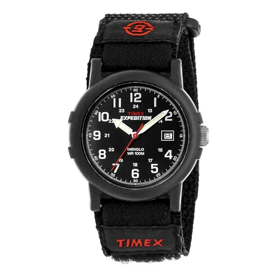 Reloj P/ Hombre Timex Expedition, Correa De Nailon, Indiglo
