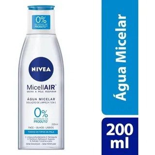 Ăgua Micelar Nivea Micellair Solução 7 Em 1 200ml Ăgua Micelar Nivea Micellair Solução 7 Em 1 200ml