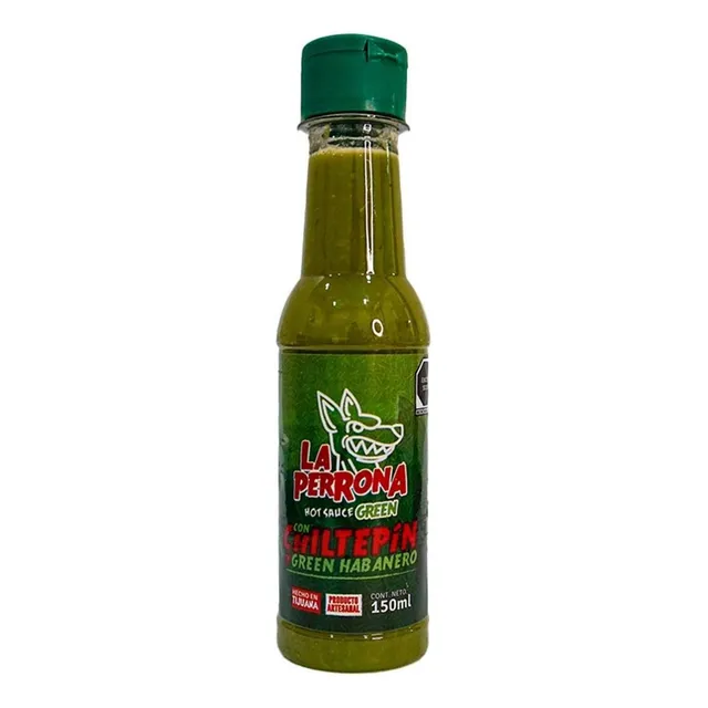 Salsa Green Habanero La Perrona 150 ml