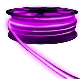 Manguera Neon Flex Led Rollo 25m Ip65 127v Construled Morado Manguera Neon Flex Led Rollo 25m Ip65 127v Construled Morado